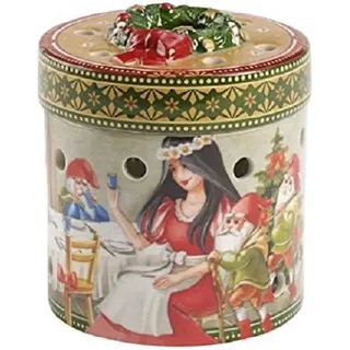 Villeroy & Boch Dekofigur 5432 - Christmas Toys Geschenkpaket "Schneewittchen", rund, 9 cm (1 St)