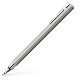 Faber-Castell Füller NEO Slim Edelstahl, matt, B