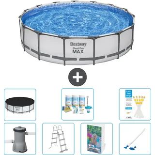 Bestway Steel Pro Max Rund - 457x122 Cm - 8-teilig  S658