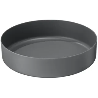 DeepDish Plate - tiefer Outdoorteller - grau - groß