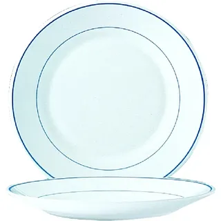 Esmeyer 6 x Speiseteller 23,5 cm  ARCOROC - Dekor Delft