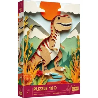 Trefl Puzzle Premium Plus 160 Jubiläum - Dinosaurier