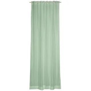Schöner Wohnen SOLID Ösen 140 x 250 cm Grün 1 St