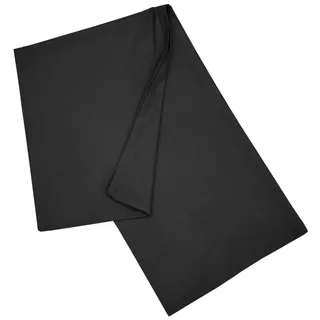 Nurtextil24 Seitenschläferkissen Bezug 40x120 cm Kissenbezug Schwarz | Körperkissen Hülle mit Reißverschluss aus 100 % Baumwolle, Stillkissen, Lagerungskissen Überzug – waschbar & hypoallergen