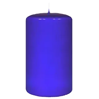 Kopschitz Kerzen Flachkopf-Stumpenkerzen Lila 200 x Ø 50 mm, 4 Stück
