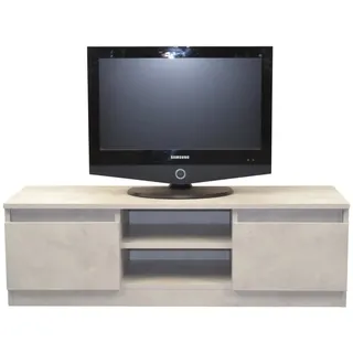 moebel-direkt-online Heike TV-Rack 120 x 41 x 37 cm Weiß Holzwerkstoff