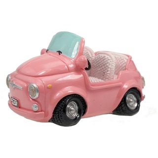 Kremers Schatzkiste Spardose Pink Shopping Spardose Mini - Comic-Style Sparschwein Auto