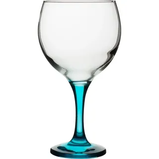 Ballonglas Gin&Tonic, blauer Stiel, Gürallar - 645ml (6 Stk.) - 6er Karton"