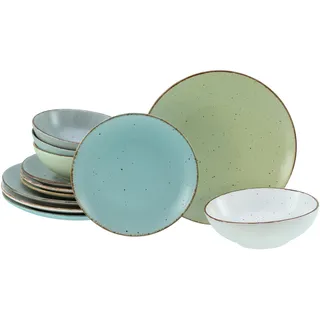 CreaTable Fashion Tafelservice 12-tlg. bunt