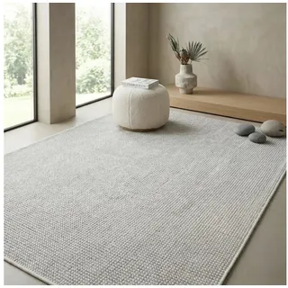 Sehrazat Teppich Ada, auch als Läufer, rechteckig, Höhe: 10 mm, Kurzflor, robust, Wohnzimmer grau 200 cm x 290 cm x 10 mm