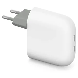 Google Flex Dual Port 67-W-USB-C Schnellladegerät Weiß