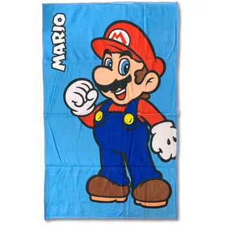 Nintendo Super Mario Mario Handtuch 50 x 80 cm, Kinderhandtuch