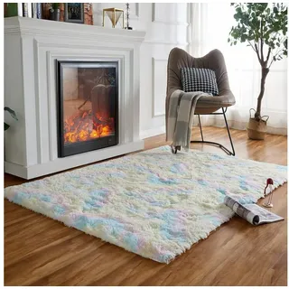 luxuskollektion Regenbogen Teppich 90x160 cm