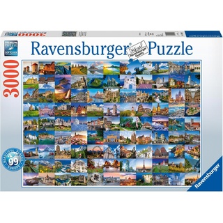 Ravensburger 99 Beautiful Places of Europe (3000 Teile)