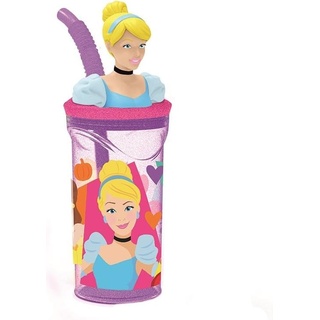 Stor, Kindergeschirr + Kinderbesteck, Prinzessinnen Cinderella 3D Figur (360 ml) - Trinkbecher