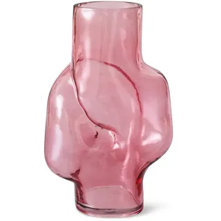 HKliving - Gleam Glasvase high, rose
