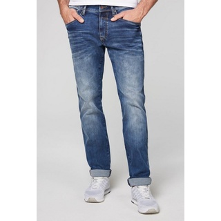 CAMP DAVID Regular-fit-Jeans mit Stretch-Anteil blau
