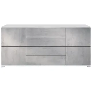 SIDEBOARD Rova Beton Oxid Optik