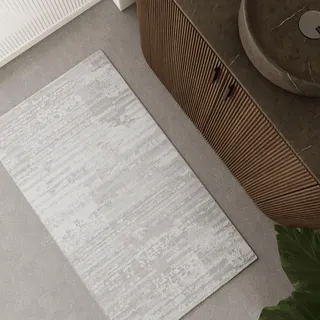 Wecon Home Mauri Badteppich, 80 x 150 cm, Greige