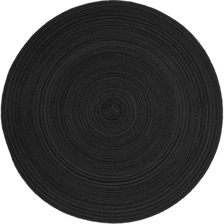 Tischset SAMBA (D 38 cm) - schwarz