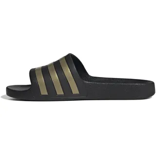 adidas Adilette Aqua Core Black / Gold Metallic / Core Black 47