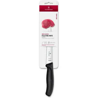 Victorinox Swiss Classic Filetiermesser 16 cm Schwarz/Rot