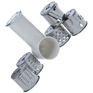Moulinex XF990101 Zerkleinerer, Shredder 5 Trommeln, feines Reiben, grobe Reibe, Raspeln, Kartoffelreiben, Eis