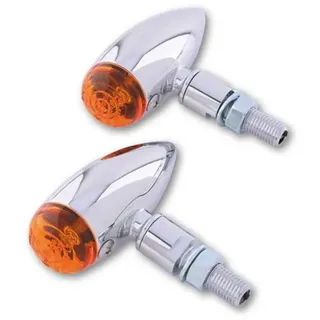 Highsider smart Micro-bullet 1139369 Blinker 2 Einheiten / Chrome - One Size