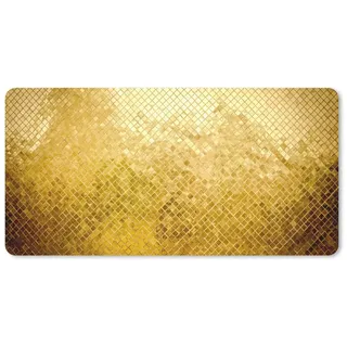 MuchoWow Mauspad Gold - Design - Abstrakt (1-St), Mousepad mit Rutschfester Unterseite, Mausunterlage, Gaming, 60x30 cm bunt 60 cm x 30 cm