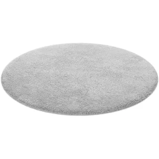 Homie Living Badematte Porto Azzurro Grau Ø 90 cm