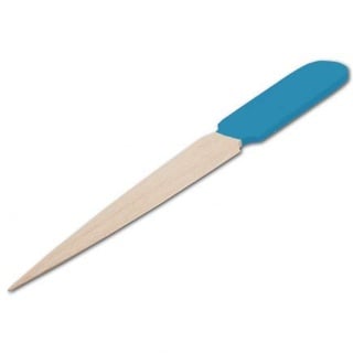 HOFMEISTER® Brieföffner 21 cm aus Holz mit Farbigem Griff (Himmelblau)