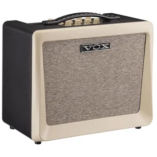 Vox UKU50-50W Combo-Röhrenverstärker für Elektroakustische Ukulelen mit Mikrofoneingang und Effekten