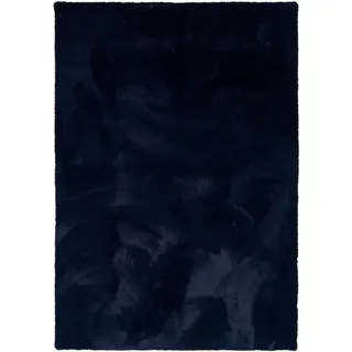 Pergamon Luxus Super Soft Fellteppich 60 x 90 cm Blau