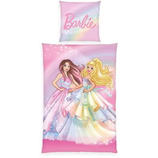 Herding Barbie Wendemotiv Rosa 135 x 200 cm + 80 x 80 cm