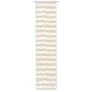 Schiebegardine Moderna Zebra darktone – Flächenvorhang HxB 260x60 cm - B-line, gardinen-for-life