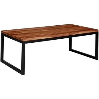Wohnling Couchtisch Sheesham 110 x 40 x 60 cm