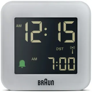 Braun BC08G-DCF Unisex  Funkwecker schwarz