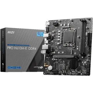 MSI PRO H610M-E DDR4 Micro-ATX Mainboard