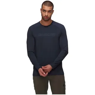 Mammut Selun Fl Logo Langarm-t-shirt - Marine - M