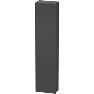 Duravit DuraStyle DS1228 Hochschrank 40 x 180 x 24 cm Graphit Matt Glas/Holz/Spanplatte