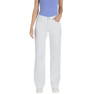MAC Dream Wide Leg Jeans in Weiß-D38 / L32