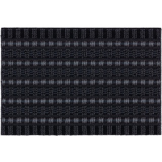 ASTRA Premium Außenbereich-Matte - Poly Brush - strapazierfähige Fußmatte - schwarz/anthrazit - 40 x 60 cm