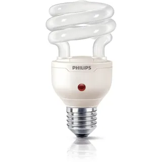 Philips TORNADO WW 827, 15W E27, Energiesparlampe in gedrehter Form mit Dämmerungsschalter