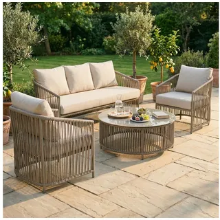 Idimex KULO Loungeset beige/braun