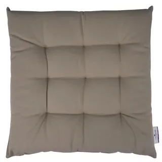 Tom Tailor Sitzkissen, Ecru, Textil, 40x5x40 cm, Oeko-Tex® Standard 100, Wohntextilien, Kissen, Sitzkissen