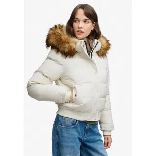 Superdry Everest Bomberjacke gebrochenes Weiß M