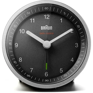 Braun BC07SB-DCF Klassik Funkwecker 80 x 80 x 58 mm
