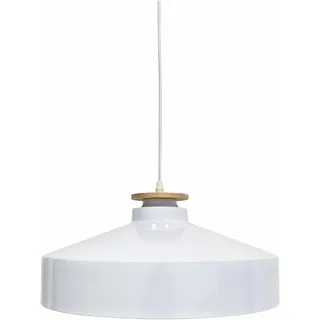 enovalite 1-flg. Ø40 cm rund weiß Metall