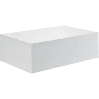 [en.casa] Nachtschrank Oslo 46 x 30 x 15 cm Weiß
