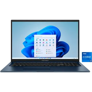 ASUS Notebook "Vivobook 17 X1704VA-AU115W", blau (quiet blau), 16 GB RAM 512 GB SSD, Core i7, Windows 11 Home, Notebooks, Topseller